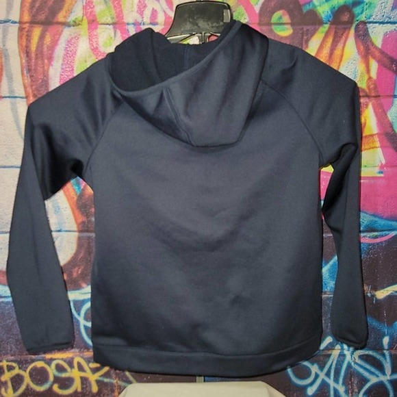 Kids Reebok Official Center Ice Washington Capitals Hooded Sweatshirt - Picture 4 of 5